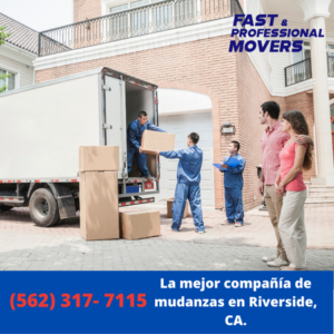 La mejor compañía de mudanzas en Riverside, CA.