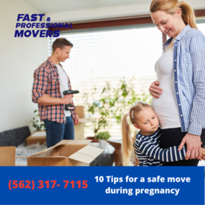 10 Tips for a safe move during pregnancy