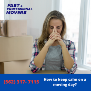 How to keep calm on a moving day