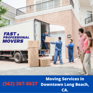 Moving Services in Downtown Long Beach, CA.